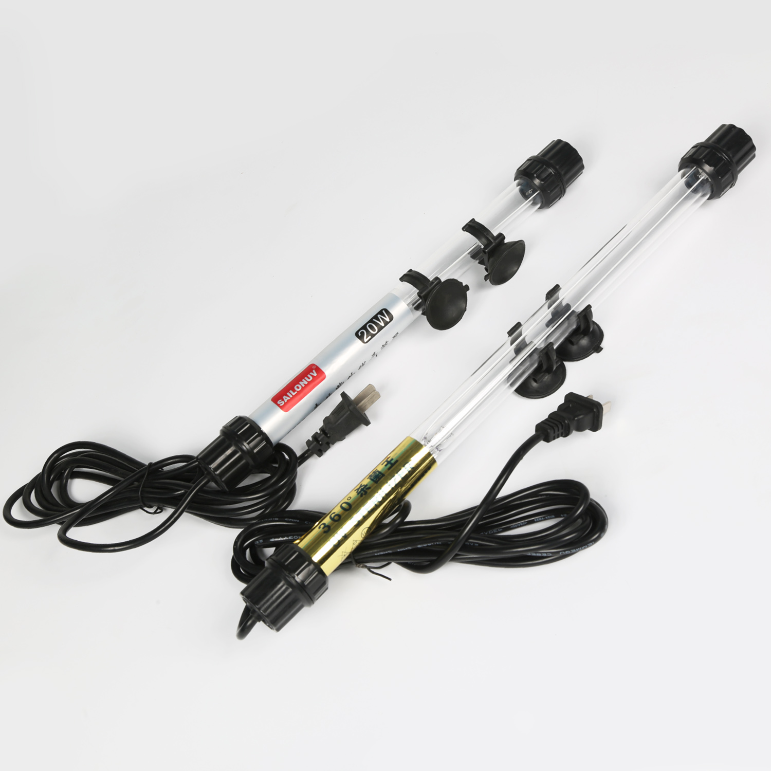 SUBMERSIBLE SPLIT AND INTEGRATED UV LAMP